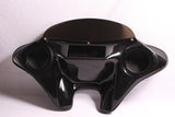 Talon Billets - BATWING FAIRING WINDSHIELD YAMAHA VSTAR 650 6.5" HOLES 1100 CUSTOM ABS PAINTED