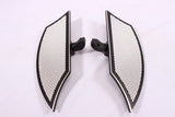 Talon Billets - REAR FOOTPEGS FOOTBOARDS FLOORBOARDS PEGS BOARD HARLEY TOURING ROAD KING STREET