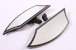 Talon Billets - REAR FOOTPEGS FOOTBOARDS FLOORBOARDS PEGS BOARD HARLEY TOURING ROAD KING STREET