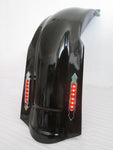 Talon Billets - FD1 GC+ LN1 4" Stretched Rear FENDER COVER LED LIGHT 4 Harley Touring 97-08 NO CUT OUT