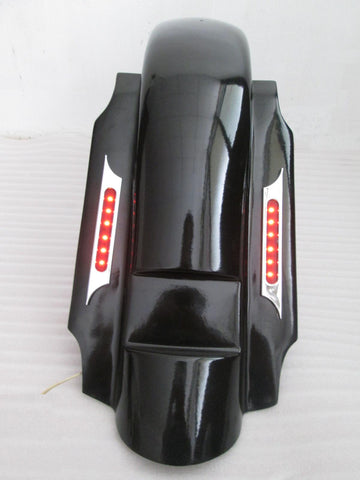 Talon Billets - FD6 GC + LN2 BAGGER 4” REPLACEMENT SUMMIT REAR FENDER 4 HARLEY TOURING ROAD KING STREET 93-08