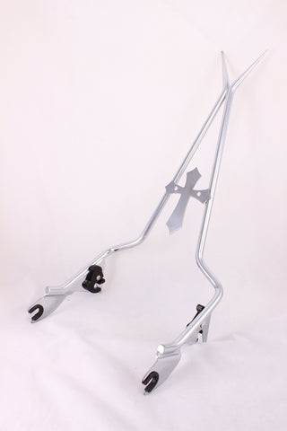 Talon Billets - Y38 Tall A 33" Tall Backrest Sissy Bar 4 Harley Touring Road King Street Electra Bagger