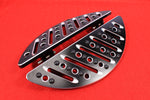 Talon Billets - Billet Foot Board Footboards Floorboards For Harley Touring Fl Softail 80-13