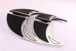 Talon Billets - Footboards Footrest Pegs Boards Footpeg Floor Boards Harley Touring &Fl Softail