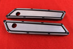 Talon Billets - Anodized Billet CNC Aluminum  Saddlebags Latch Cover Face 4 Harley Touring 14 15