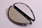 Talon Billets - Rear Passenger Billet Footboard Floorboards Harley Touring &Fl Softail 80-13