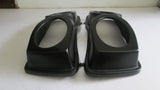 Talon Billets - BAGGER SADDLEBAGS DUAL 6x9" dSPEAKERS Lid Touring HARLEY ROAD KING SOFTAIL 97-13