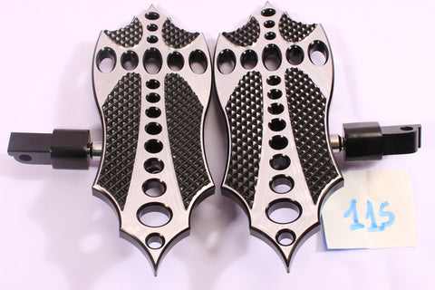 Talon Billets - REAR FOOT PEG MINI FLOORBOARD 4 VICTORY All Hammer Jackpot Judge Vegas & 8-Ball