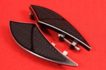 Talon Billets - Rear Passenger Billet Footboard Floorboards Harley Touring &Fl Softail 80-13