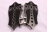 Talon Billets - Billet Footboard Floorboards Rear Passenger Foot Board Harley Touring Softail