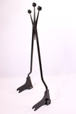 Talon Billets - Y17 Tall A2 Black Backrest Tall Sissy Bar 4 Harley Touring Road King Street Electra Glide 97-08