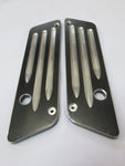 Talon Billets - Billet Aluminum Saddlebags Latch Cover Face 4 Harley Touring Softail 93-13