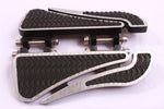 Talon Billets - Billet Footboard Floorboards Rear Passenger Foot Board Harley Touring Softail