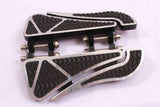 Talon Billets - Billet Footboard Floorboards Rear Passenger Foot Board Harley Touring Softail