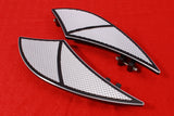 Talon Billets - Front Footboards Pegs Footpegs Floorboards Harley Softail Heritage Fl Fat Boy