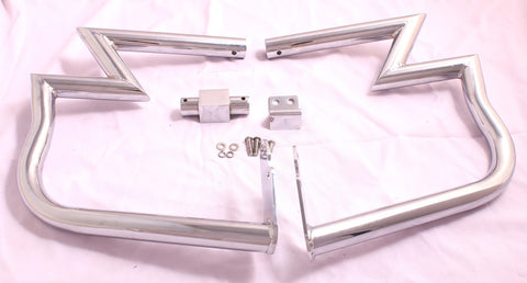 Talon Billets - ENGINE GUARD HIGHWAY CRASH BAR 4 YAMAHA ROADSTAR XV1600 XV1700 SILVERADO 1.5"