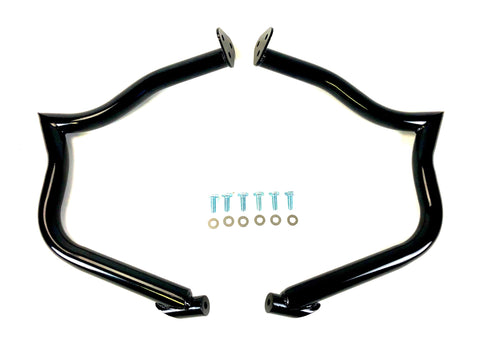 Talon Billets - Custom Victory Cross Roads Country Highway Bar Engine Guard Crash Black 10-Later