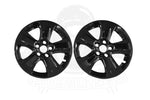 4 fit Toyota RAV4 XLE 2019-2023 Black 17" Wheel Skins Hub Caps Rim Skin Covers u