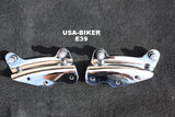 Talon Billets - 4 POINT DOCKING HARDWARE CHROME 4 HARLEY TOURING ROAD GLIDE FLHR FLHX FLTR 09-13