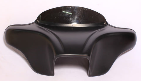 Talon Billets - BATWING FAIRING WINDSHIELD Harley FLD Dyna  Switchback 4X5” HOLES Double Din