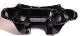 Talon Billets - DOUBLE DIN RADIO PAINTED BATWING FAIRING WINDSHIELD 4 HARLEY TOURING ROAD KING ELECTRA GLIDE