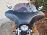 Universal Cruiser Fairing Batwing Windshield Yamaha Suzuki Kawasaki ABS Plastic