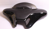 BATWING FAIRING WINDSHIELD 4 YAMAHA VSTAR 650 PAINTED ABS 6.5" HOLES 1100 CUSTOM