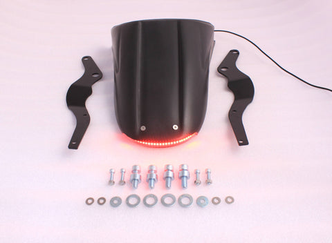 REAR SHORT TIDY TAIL BLACK FENDER LED LIGHT FOR HONDA REBEL CMX 1100 2021-2023