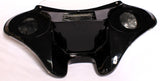 Talon Billets - BATWING FAIRING WINDSHIELD 4 YAMAHA VSTAR 650 6.5" HOLES 1100 CUSTOM DOUBLE D IN