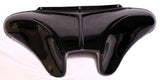 Talon Billets - DOUBLE DIN PAINTED Batwing Fairing Windshield For Harley Dyna Low Rider 2006- Up