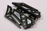 Talon Billets - Used Rear Pegs Footboards Floorboards Foot 4 Harley Touring Road King Softail