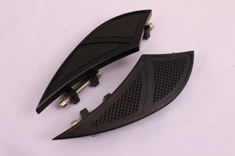 Talon Billets - Footpegs Floorboards Footboards Foot Pegs Boards Rear Harley Touring Fl Softail