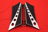 Talon Billets - Footpegs Floorboards Footboards 4  Harley Touring Fl Softail Road King Glide