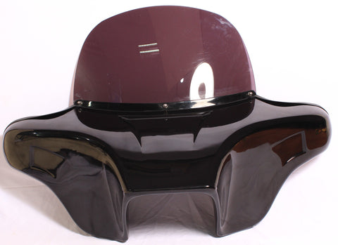 Talon Billets - Batwing Windshield Fairing Suzuki Boulevard C50 C50t 05-Up painted DOUBLE DIN