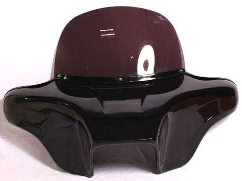 Talon Billets - PAINTED BATWING FAIRING WINDSHIELD 4 HONDA VTX C R S 1800 1300 4x5" SPEAKER HOLE