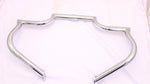 Talon Billets - Bagger Engine Guard Highway Crash Bar 4 Harley Touring Models 1.5" Tube 98-08