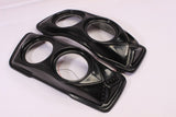 Talon Billets - Bagger Saddlebag Lids Pair 4 X 6 1/2" Speakers Harley Touring Stretched Extended