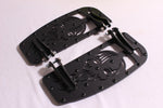 Talon Billets - REAR FOOTPEGS FLOOR BOARDS FOOTBOARDS 4 HARLEY TOURING ROAD KING ULTRA GLIDE FL