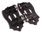 Talon Billets - REAR FOOTPEGS FLOOR BOARDS FOOT PEGS FLOORBOARD HARLEY TOURING ROAD STREET FLST