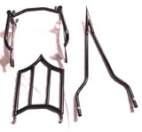 Talon Billets - BACKREST SISSY BAR BLACK QUICK RACK PASSENGER 4 INDIAN CLASSIC VINTAGE 14-18