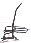 Talon Billets - BACKREST SISSY BAR BLACK QUICK RACK PASSENGER 4 INDIAN CLASSIC VINTAGE 14-18