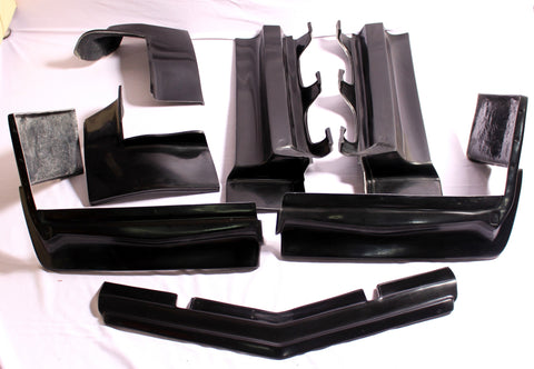 Talon Billets - Bumper Fillers Front & Rear Buick Riviera 1979-85 Fiberglass (Set of 7 Pcs)