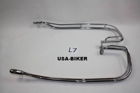 L7 RAILS GUARD 4 HARLEY TOURING ROAD KING NOSTALGIC SADDLEBAGS 2009 ONLY FLHRC/I