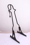 Talon Billets - Y57 Tall A5 Black Tall Backrest Sissy Bar For Harley Dyna Super Glide Street Bob Fxdc Fxdb