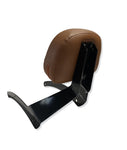 Passenger Backrest Sissy Bar Brown Pad Fits Indian Scout Sixty Bobber 2015-2023