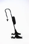 Talon Billets - PAD + BRACKET 4 CUSTOM TALL BACKREST SISSY BAR HARLEY TOURING ROAD STREET ULTRA