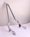 22" BACKREST SISSY BAR 1.5" 4 HARLEY TOURING ROAD KING 09-23 GLIDE STREET ULTRA