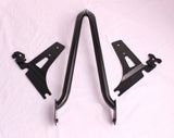 TALL BACKREST SISSY BAR BLACK PAD HARLEY SOFTAIL HERITAGE CUSTOM DELUXE SPRINGER